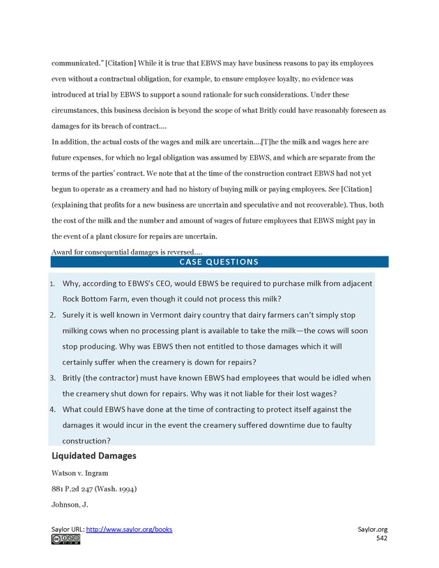 Business Law and the Legal Environment - Page 542